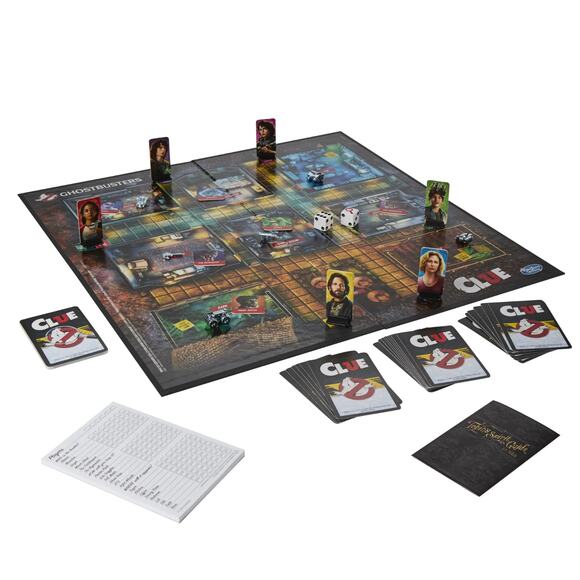 Clue Ghostbusters Edition Game, Cooperative Board Game for Kids Ages 8 and Up - Picture 6 of 7
